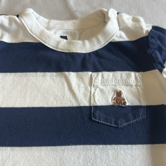 GAP Baby - Navy and White 2 piece Set - Picture 2 of 5